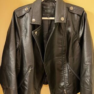 Faux Leather Jacket